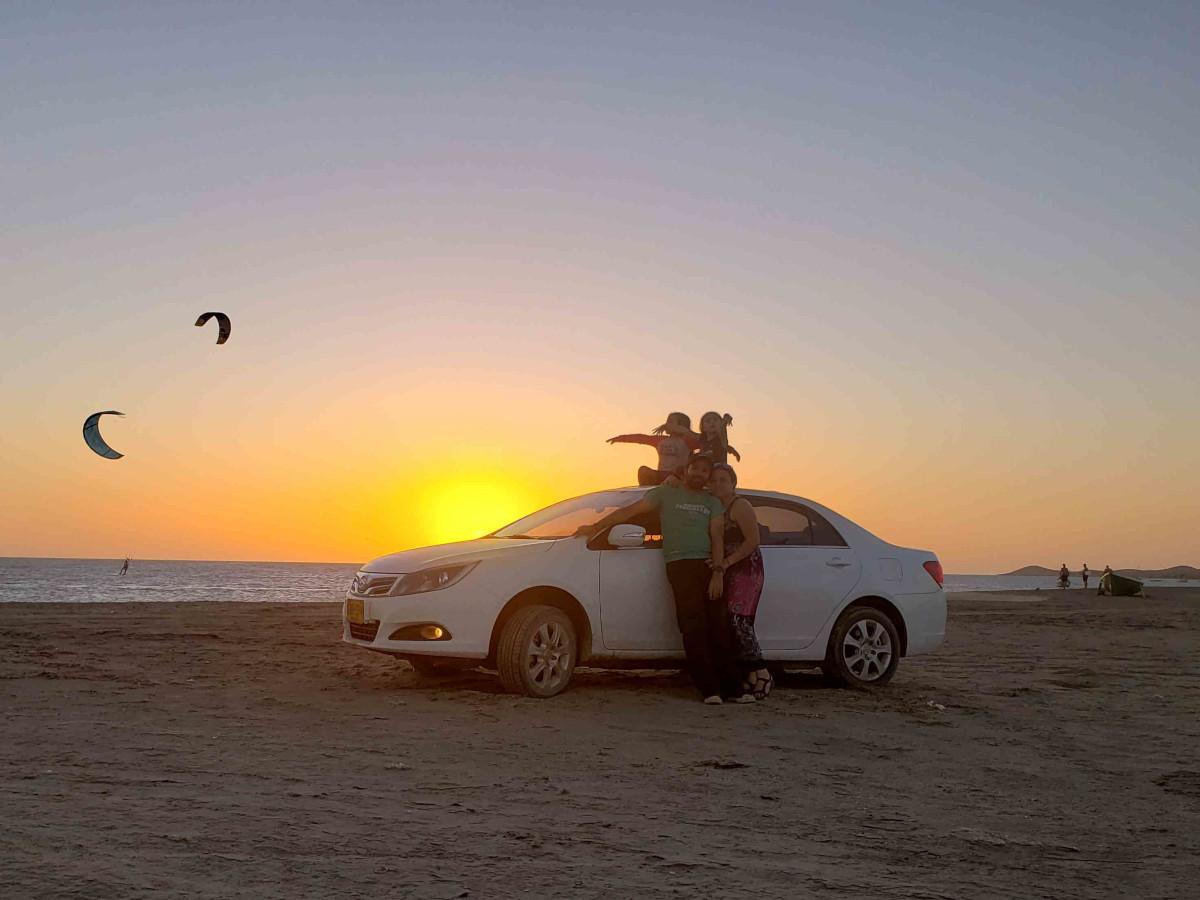 BYD E5 en Cabo de la Vela, La Guajira Colombia